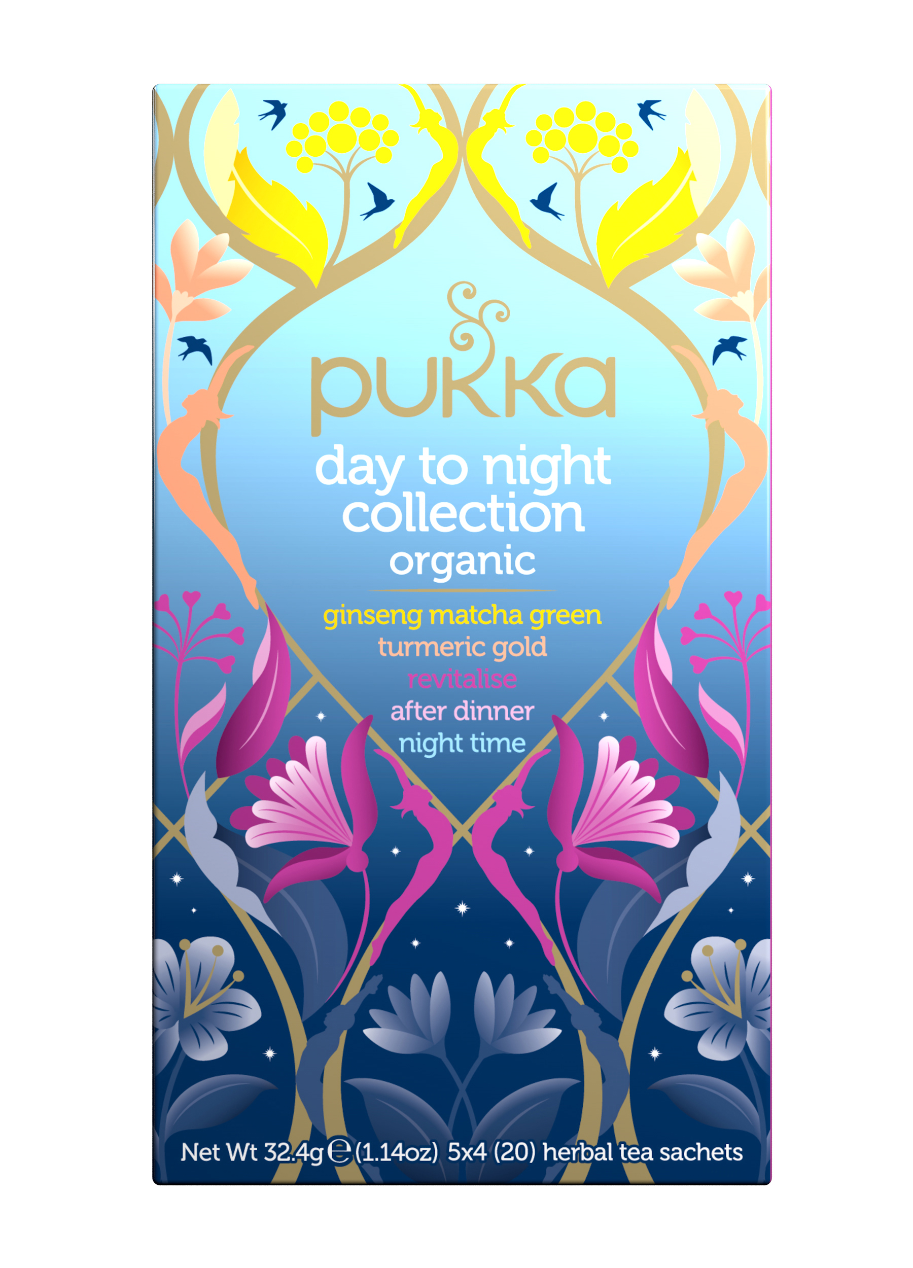 Pukka Day to Night Collection 20 Tea sachets